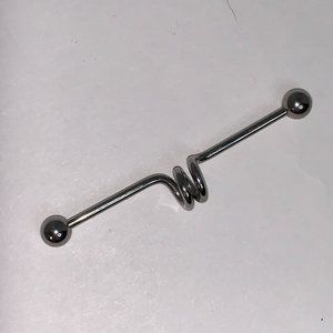 14 Gauge Silver Industrial Bar Small Coil